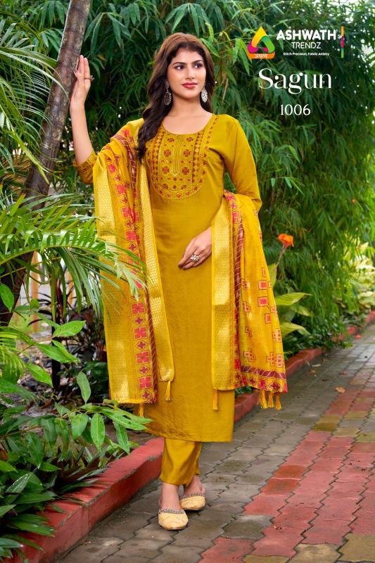 Ashwath Sagun catalog kurti surat fabrics