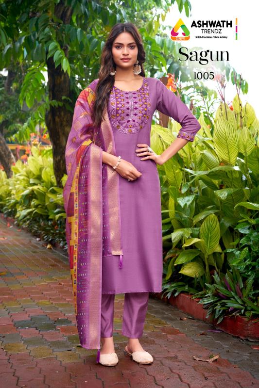 Ashwath Sagun catalog kurti surat fabrics