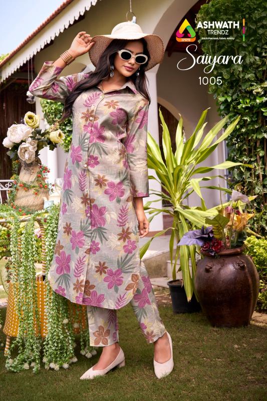 Ashwath Saiyara catalog co ord set for women wholesale