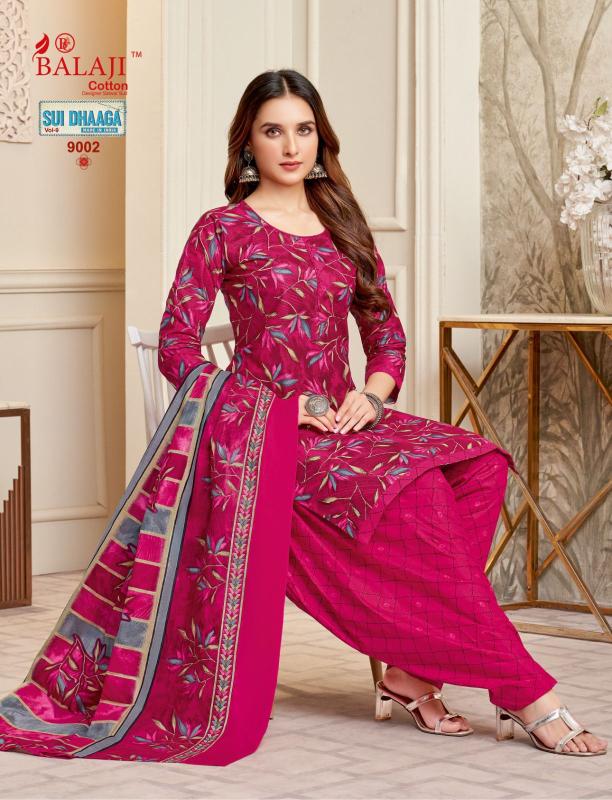 Balaji Sui Dhaaga Vol-09 – Dress Material - Wholesale Catalog