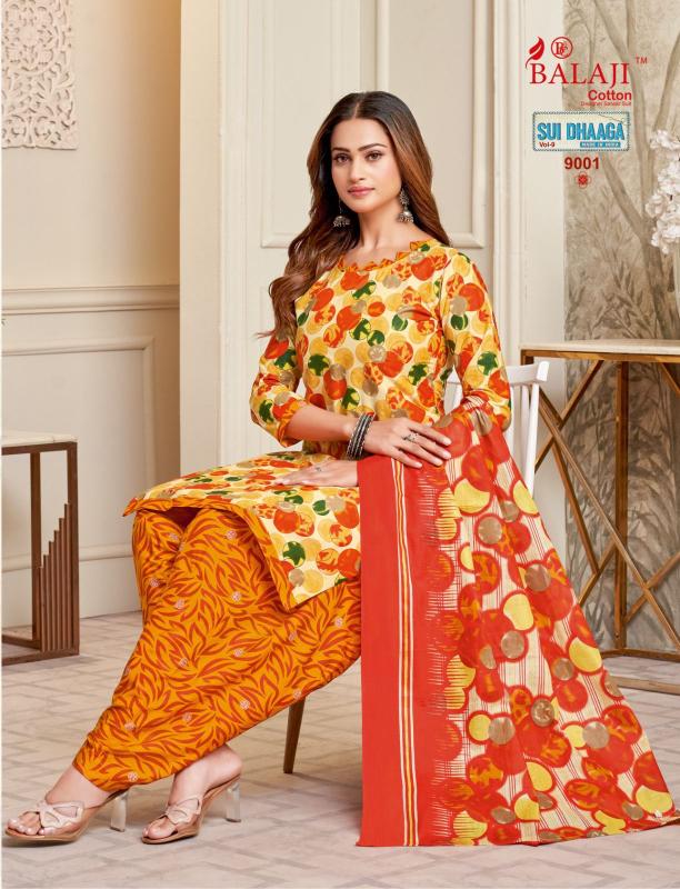 Balaji Sui Dhaaga Vol-09 – Dress Material - Wholesale Catalog