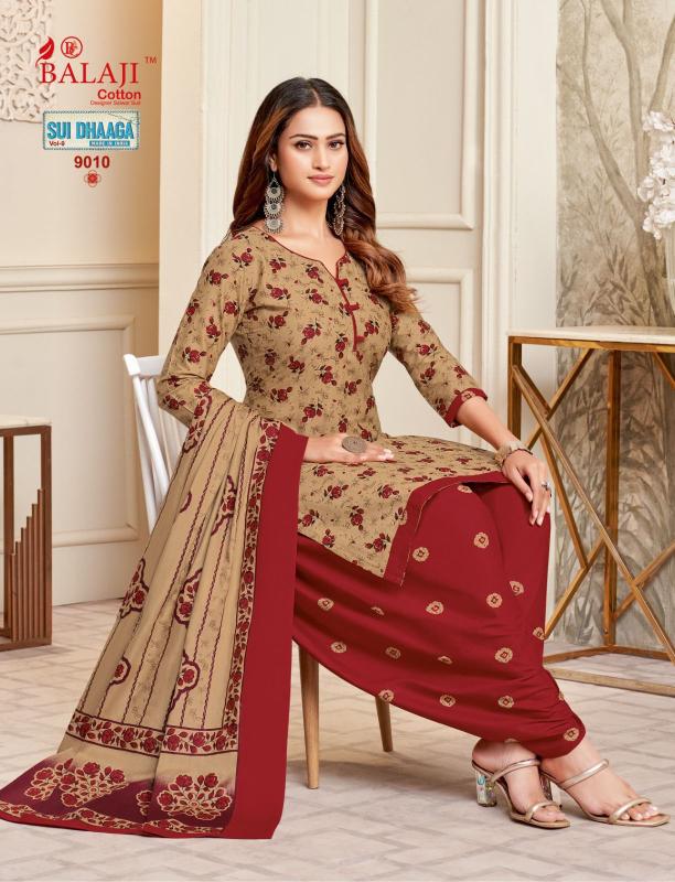 Balaji Sui Dhaaga Vol-09 – Dress Material - Wholesale Catalog