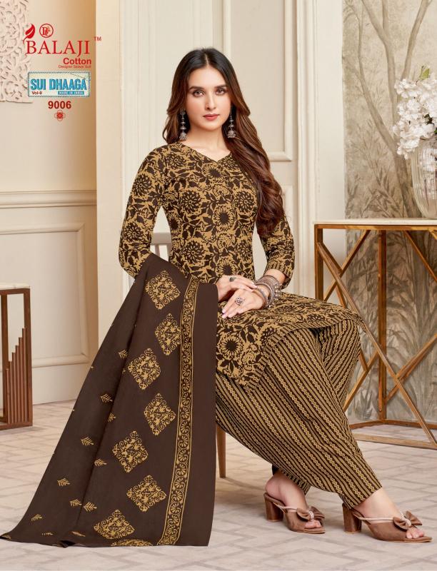 Balaji Sui Dhaaga Vol-09 – Dress Material - Wholesale Catalog