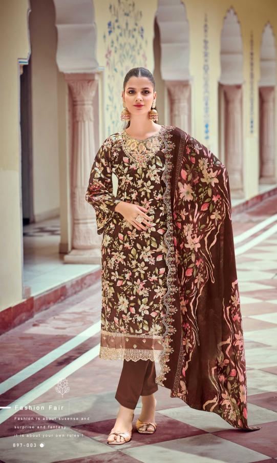 Belliza Aisha Vol 4 catalog dress material wholesale in rajkot