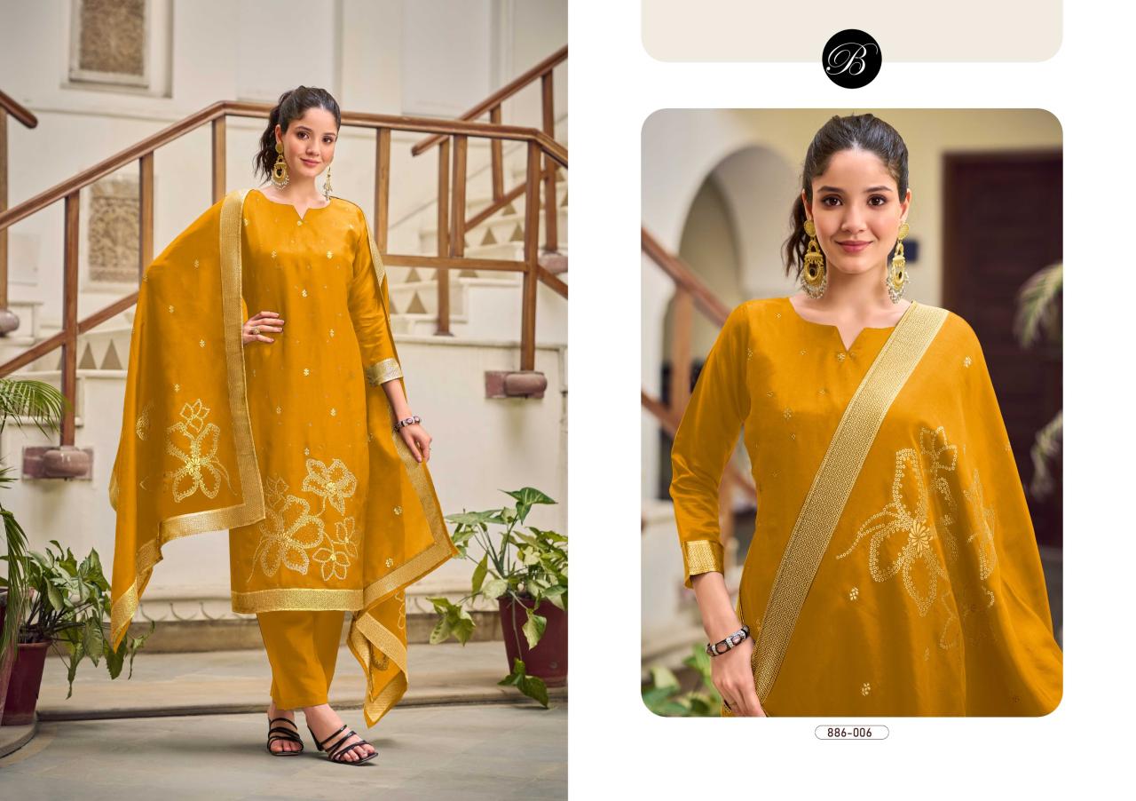 BelliZa Anuja vol 2 Catalog wholesale lase for dress material bangalore