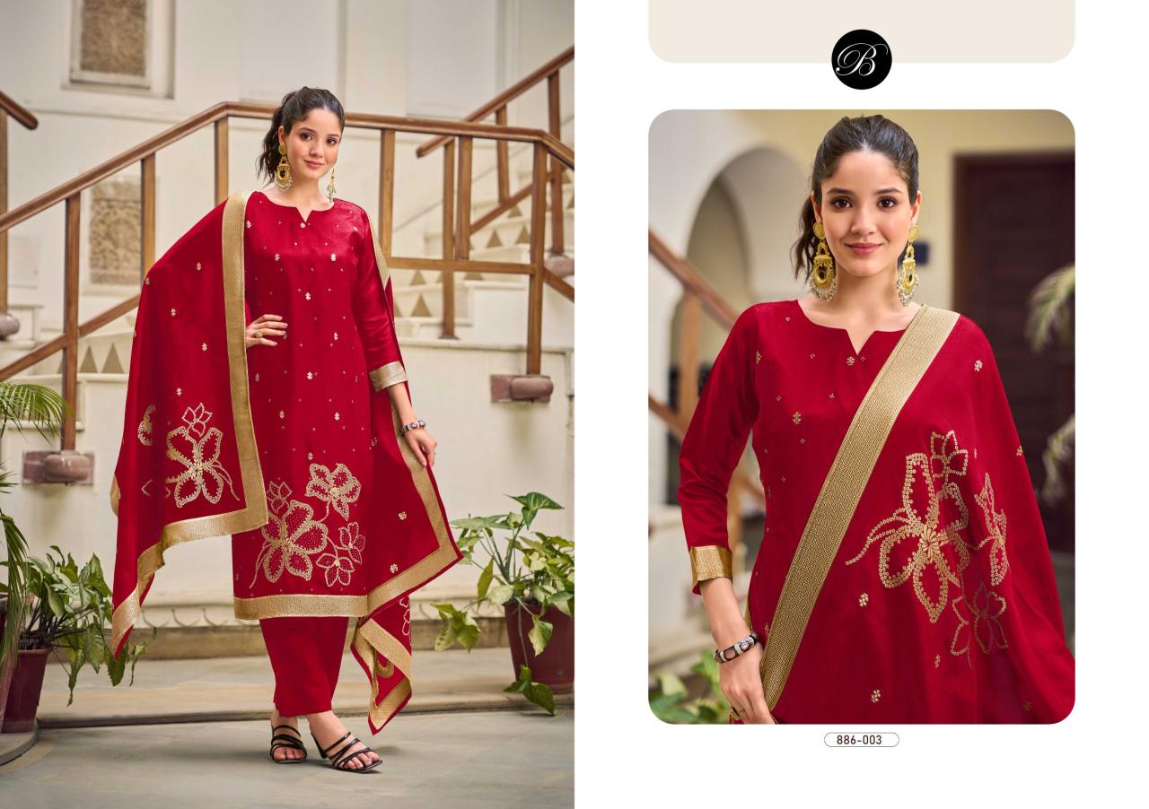 BelliZa Anuja vol 2 Catalog wholesale lase for dress material bangalore