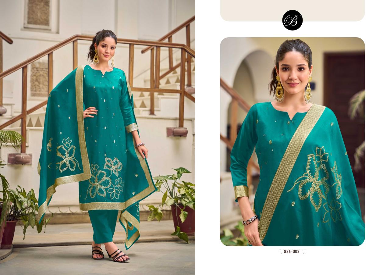 BelliZa Anuja vol 2 Catalog wholesale lase for dress material bangalore