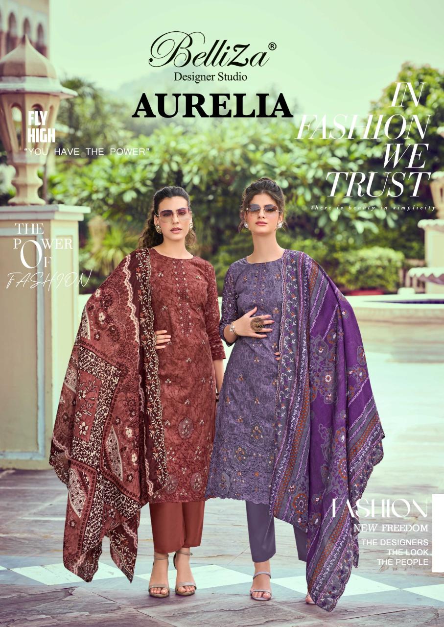 Belliza Aurelia catalog wholesale dress material market in hyderabad 
