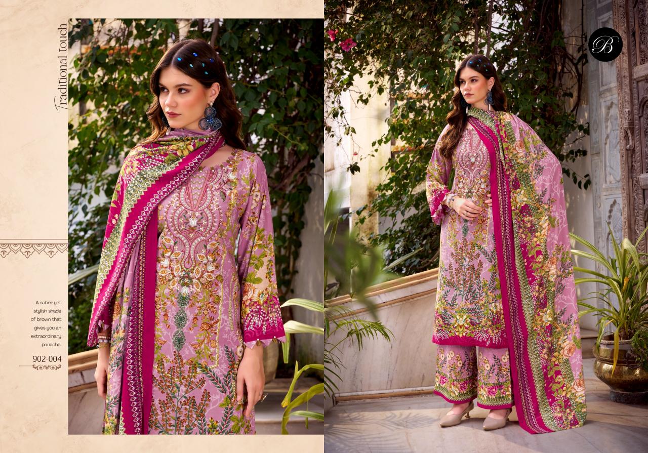 BelliZa Dilkhush catalog buy dress material wholesale online india