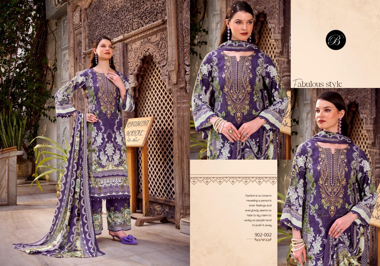 BelliZa Dilkhush catalog buy dress material wholesale online india