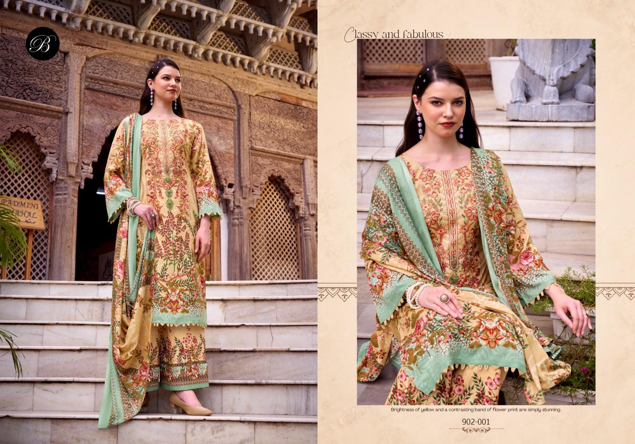 BelliZa Dilkhush catalog buy dress material wholesale online india