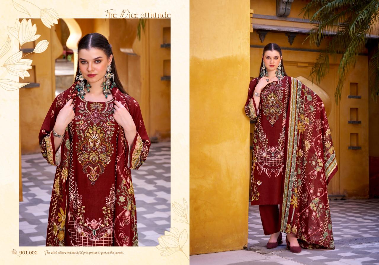 Belliza Riwayat Vol 14 Catalog wholesale dress materials online india