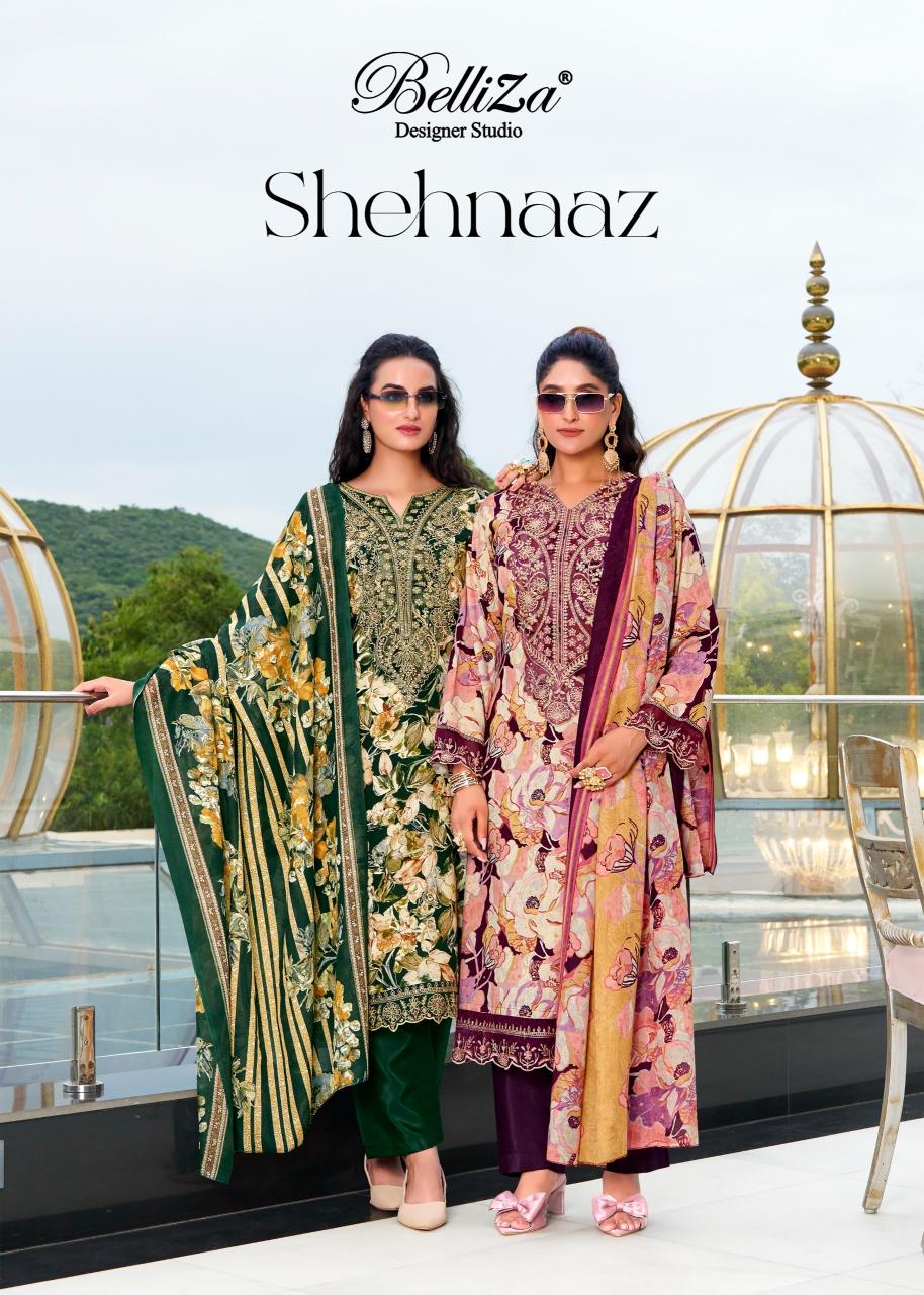 Belliza Shehnaaz catalog wholesale market in mumbai for dress materials