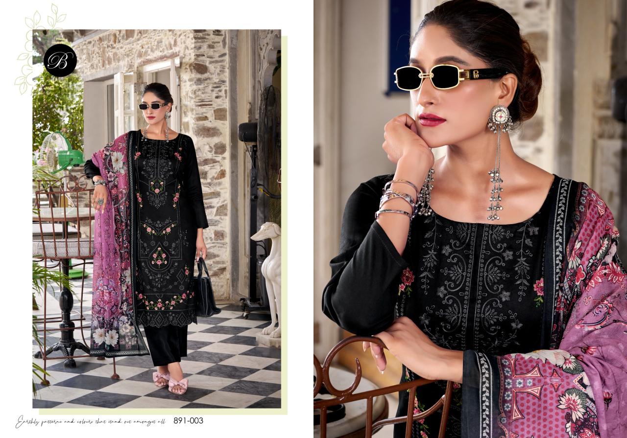 Belliza Zarqash Vol 10 catalog wholesale dress materials in pondicherry