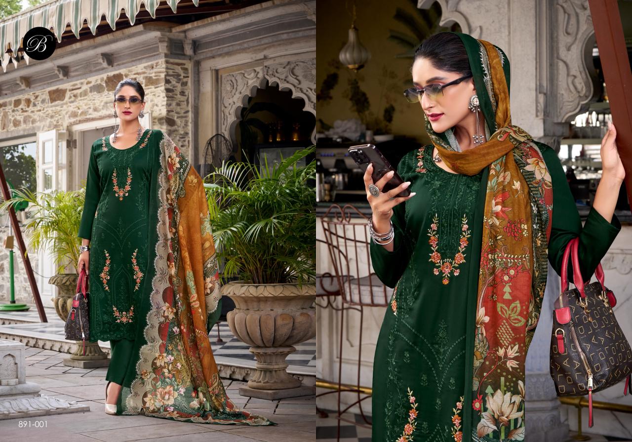 Belliza Zarqash Vol 10 catalog wholesale dress materials in pondicherry
