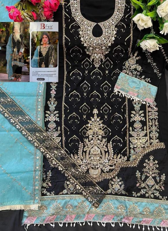 Bilqis B 142 A TO D catalog pakistani suits wholesalers in pakistan