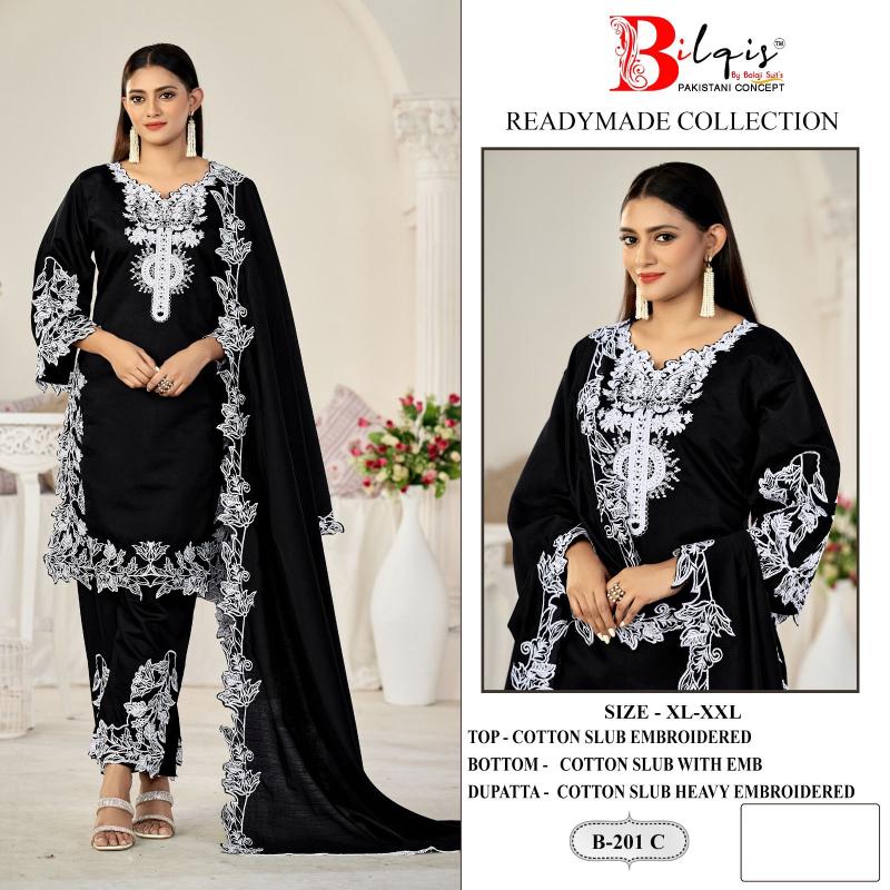Bilqis B 201 A TO D catalog pakistani replica suits wholesale