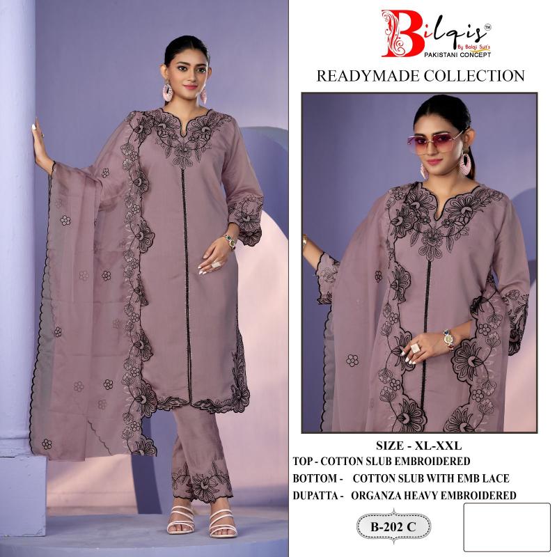 Bilqis B 202 A TO D catalog pakistani suits wholesale dealers in delhi