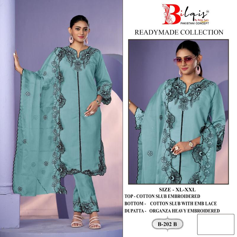 Bilqis B 202 A TO D catalog pakistani suits wholesale dealers in delhi