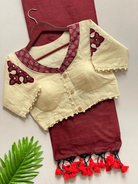 Blousewala Hk6 Khadi cotton Vol 5 catalog surat saree mill