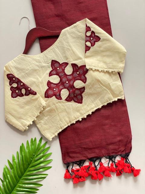 Blousewala Hk6 Khadi cotton Vol 5 catalog surat saree mill