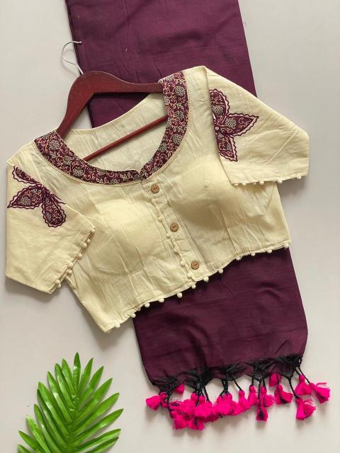 Blousewala Hk6 Khadi cotton Vol 5 catalog surat saree mill