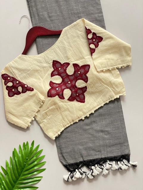 Blousewala Hk6 Khadi cotton Vol 5 catalog surat saree mill