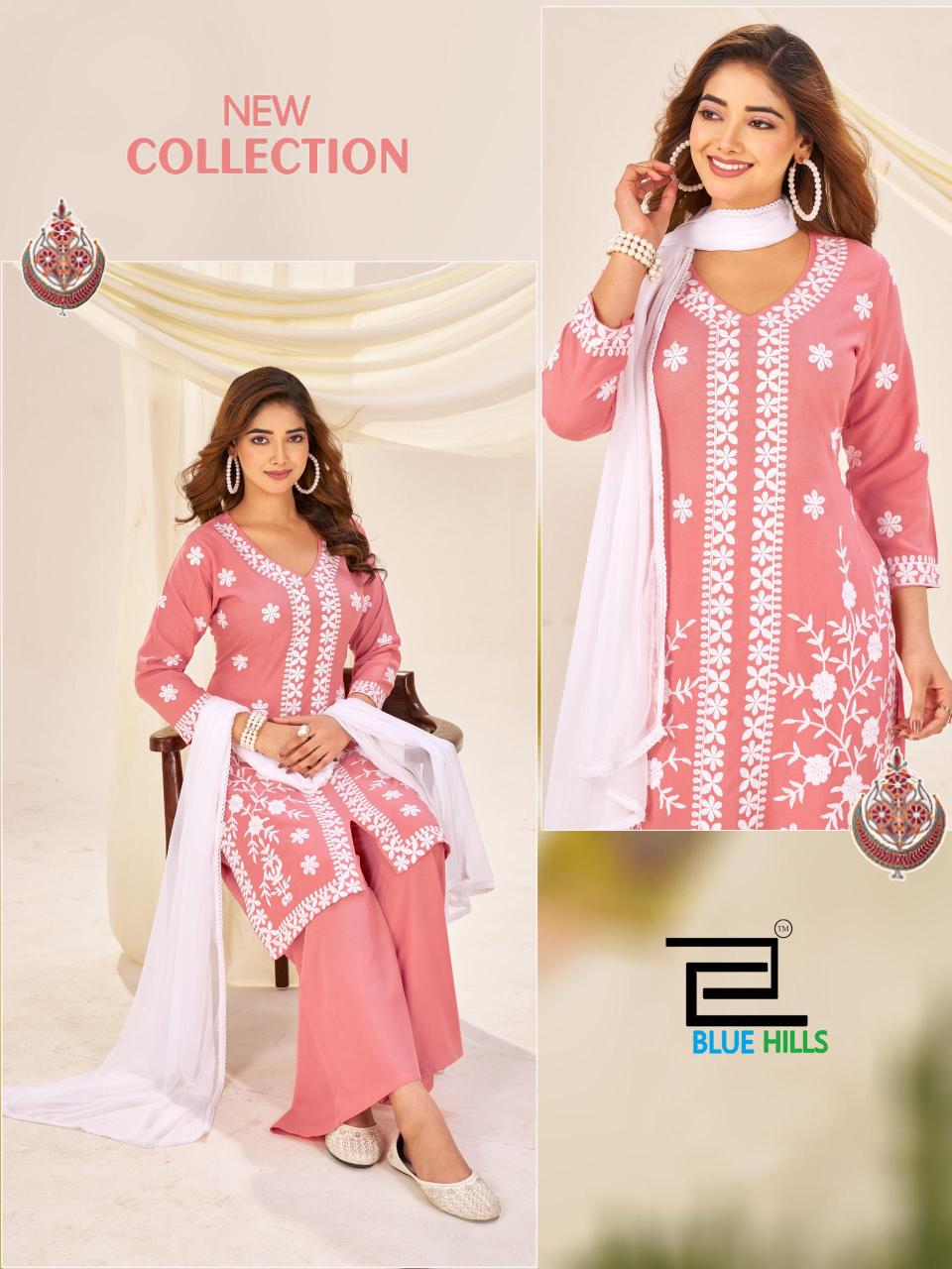 Blue Hills Gourmet catalog plazo kurti description india