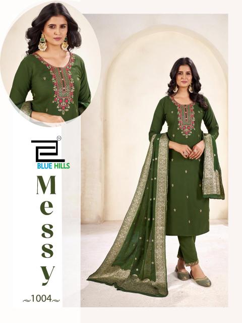 Blue Hills Messy catalog wholesalers in surat for kurtis