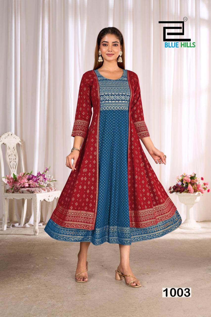 Blue Hills Trisha catalog wholesale kurtis surat guest post