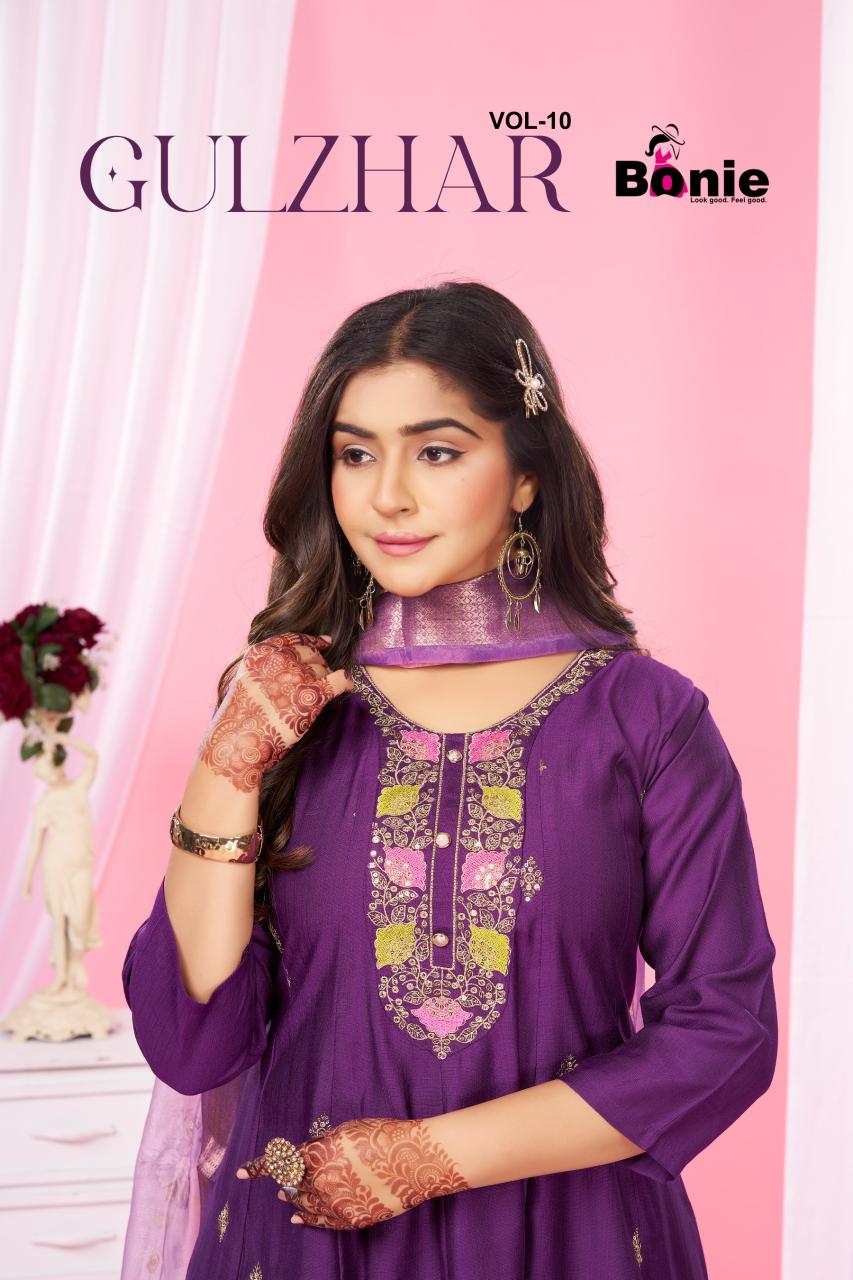 Bonie Gulzhar catalog surat kurti online