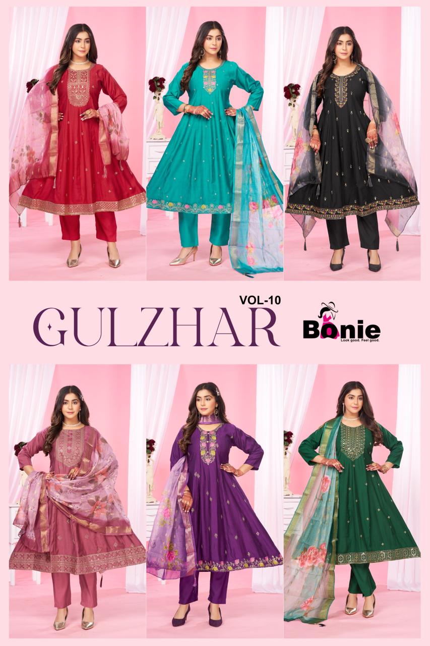 Bonie Gulzhar catalog surat kurti online