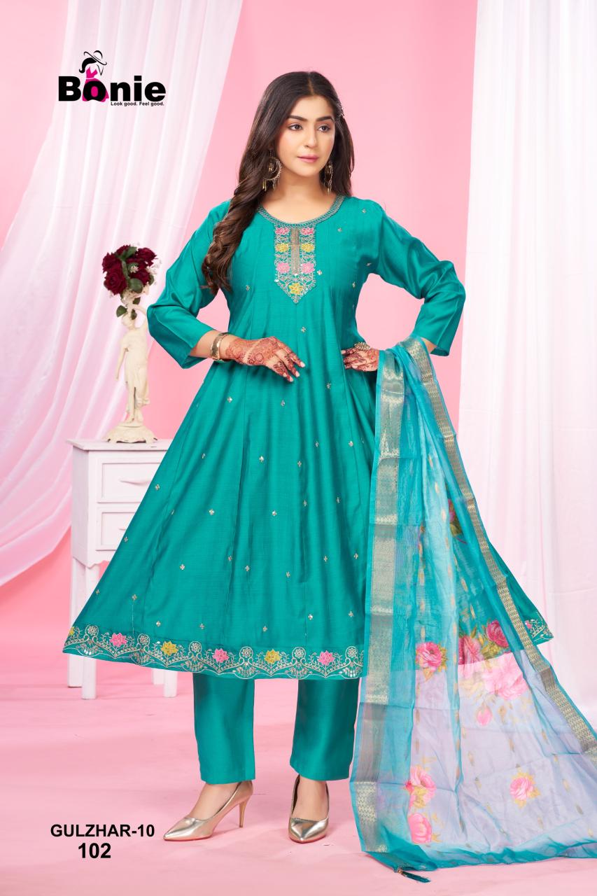 Bonie Gulzhar catalog surat kurti online