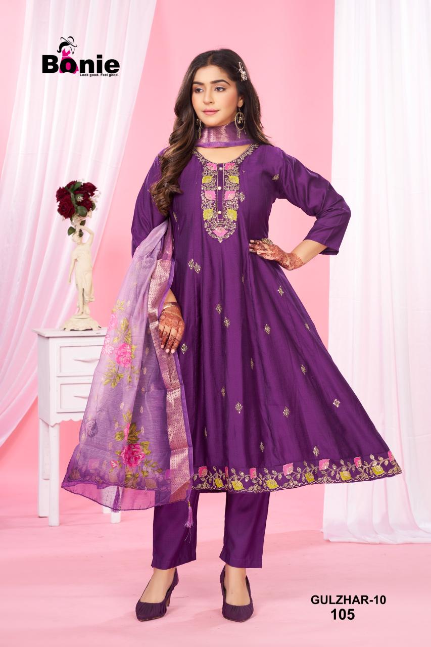 Bonie Gulzhar catalog surat kurti online