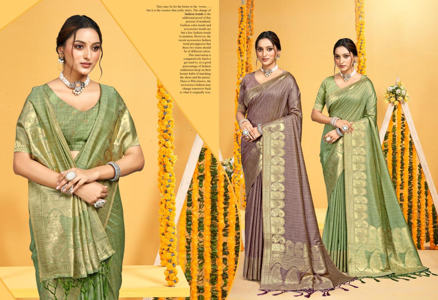 Bunawat - Asika Silk Sangam Prints Assam Silk Woven Work Traditional Saree