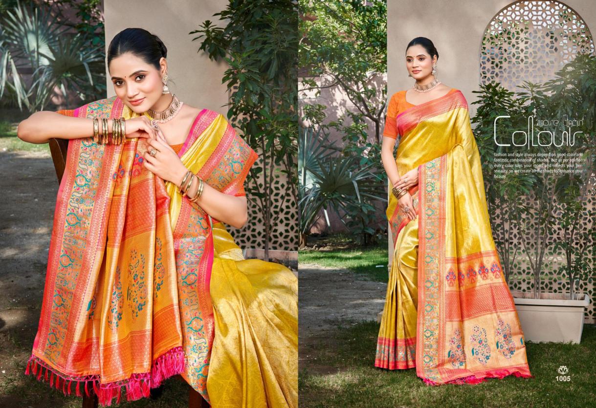Bunawat - Hema Silk-03 Sangam Prints Kanjivaram Silk Woven Work Traditional Saree