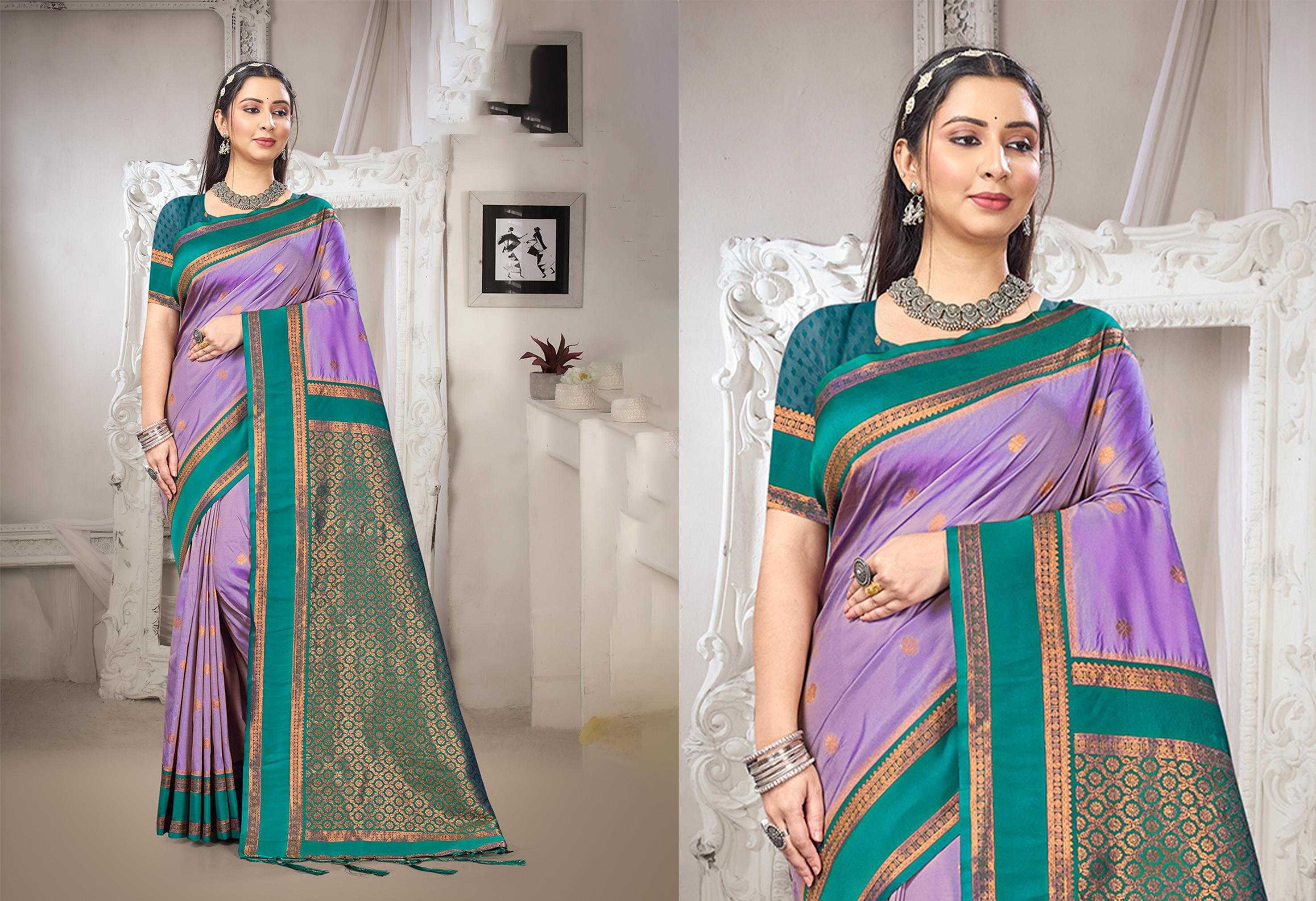 Bunawat - Narayan Pattu Sangam Prints Silk Woven Work Traditional Saree