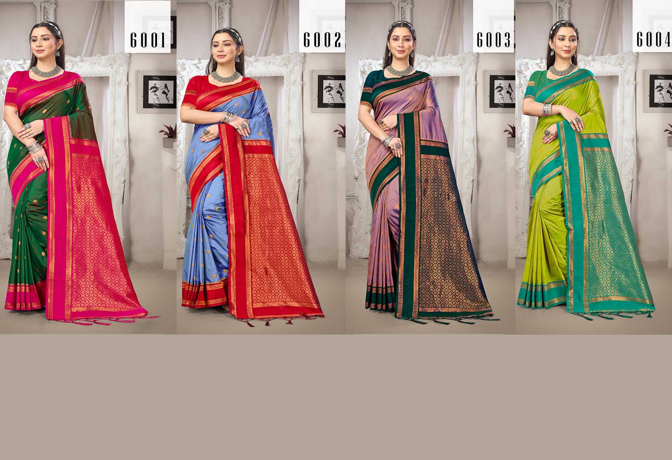 Bunawat - Narayan Pattu Sangam Prints Silk Woven Work Traditional Saree