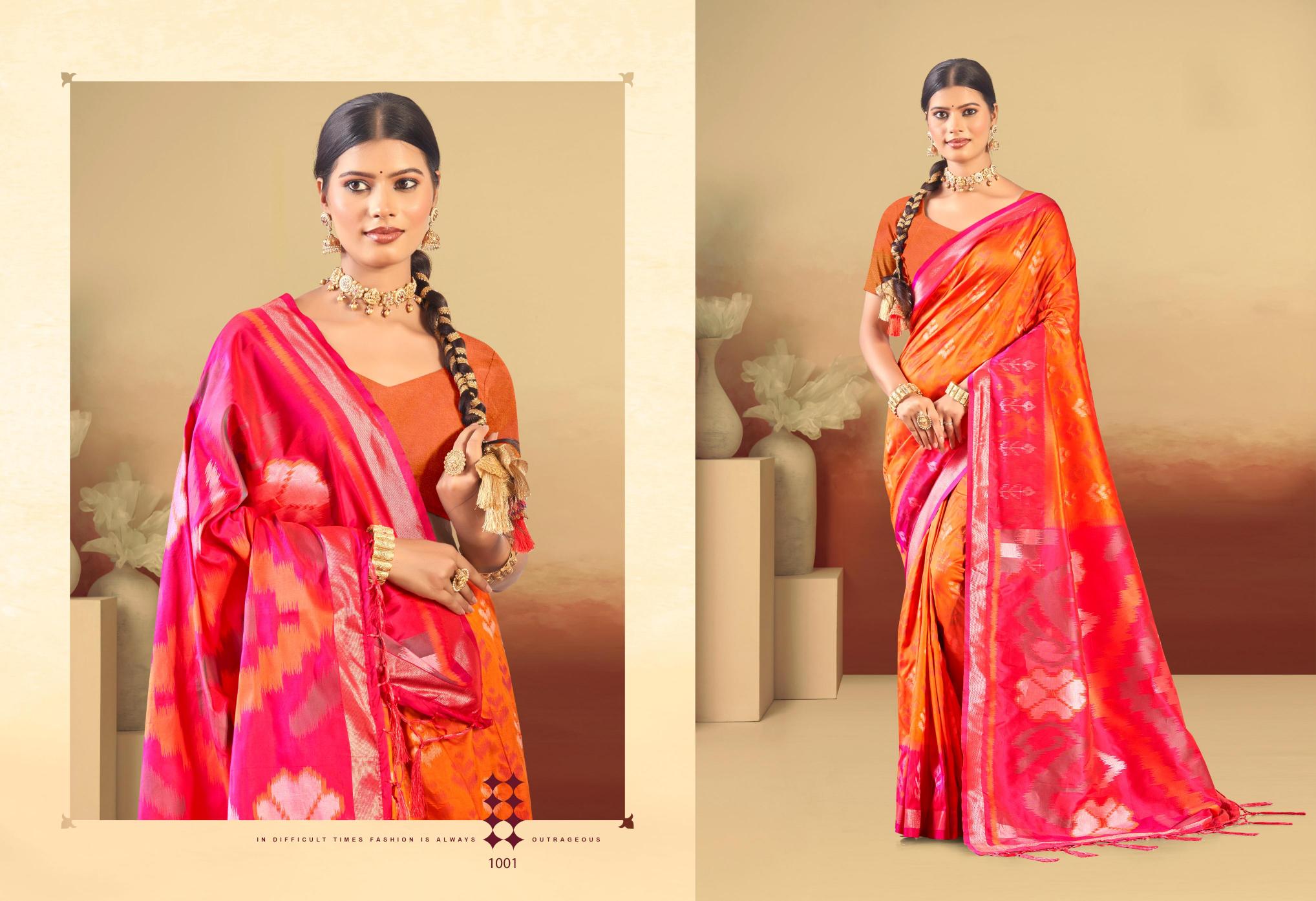 Bunawat - Pochampalli-15 Sangam Prints Silk Woven Work Traditional Saree