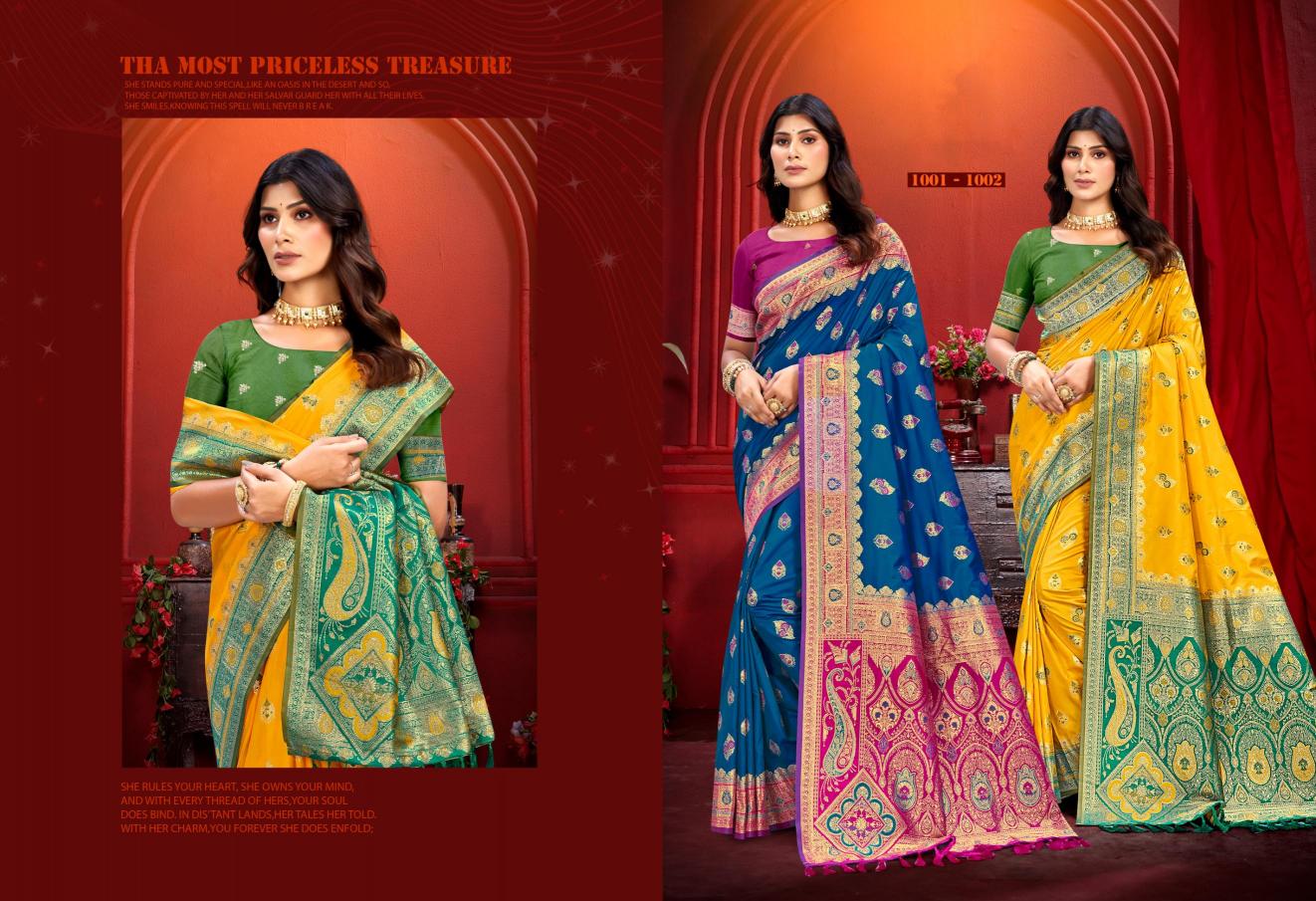 Bunawat - Sursangam 02 Sangam Prints Silk Woven Work Traditional Saree