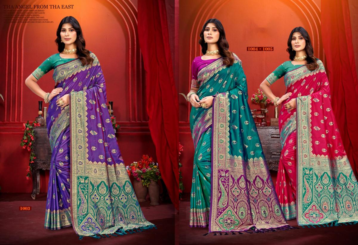 Bunawat - Sursangam 02 Sangam Prints Silk Woven Work Traditional Saree