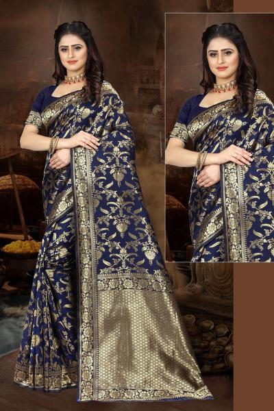 Dazira banarasi silk vol 13 FF 40 catalog sarees manufacturing in surat