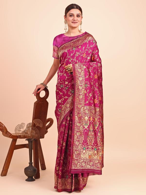 Dazira banarasi silk vol 14 OT 03 catalog saree lot surat