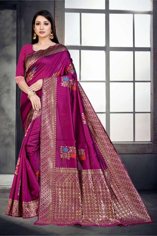 Dazira banarasi silk vol 7 FF 91 catalog saree wholesaller in surat
