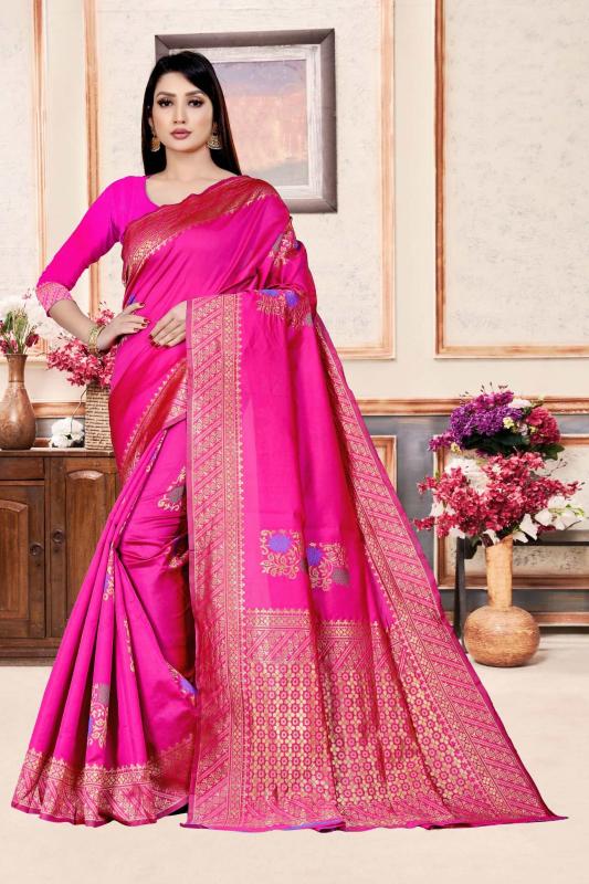 Dazira banarasi silk vol 7 FF 91 catalog saree wholesaller in surat
