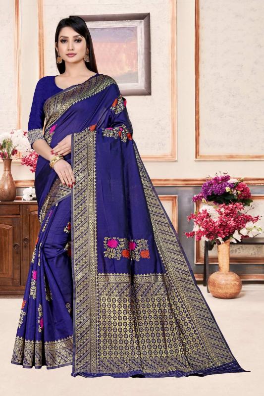 Dazira banarasi silk vol 7 FF 91 catalog saree wholesaller in surat
