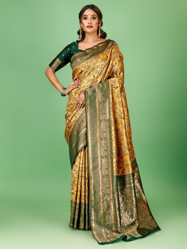 Dazira banarasi silk vol 8 SSF 02 catalog saree wholesaller in surat
