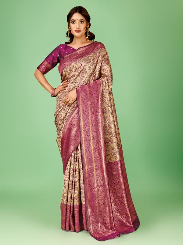 Dazira banarasi silk vol 8 SSF 02 catalog saree wholesaller in surat