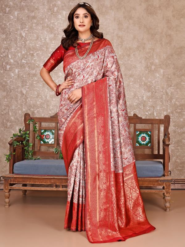 Dazira banarasi silk vol 8 SSF 02 catalog saree wholesaller in surat