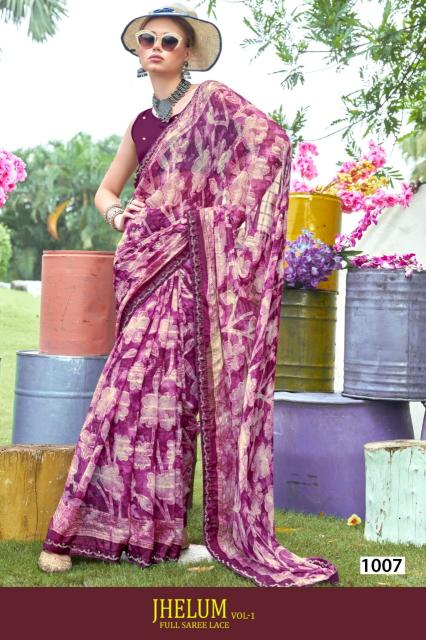 Dazira Jhelum vol 1 catalog sarees surat sulekha
